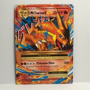 Mega-Charizard-EX - 13/108 - Holo Rare EX HP, English Pokemon Evolutions